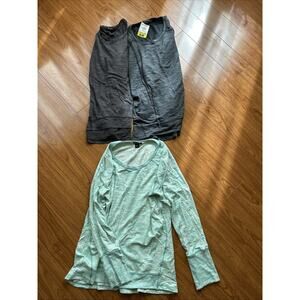 3 Champion Sweater Women's Size X-Large Long Raglan Sleeve Round Neck Casual